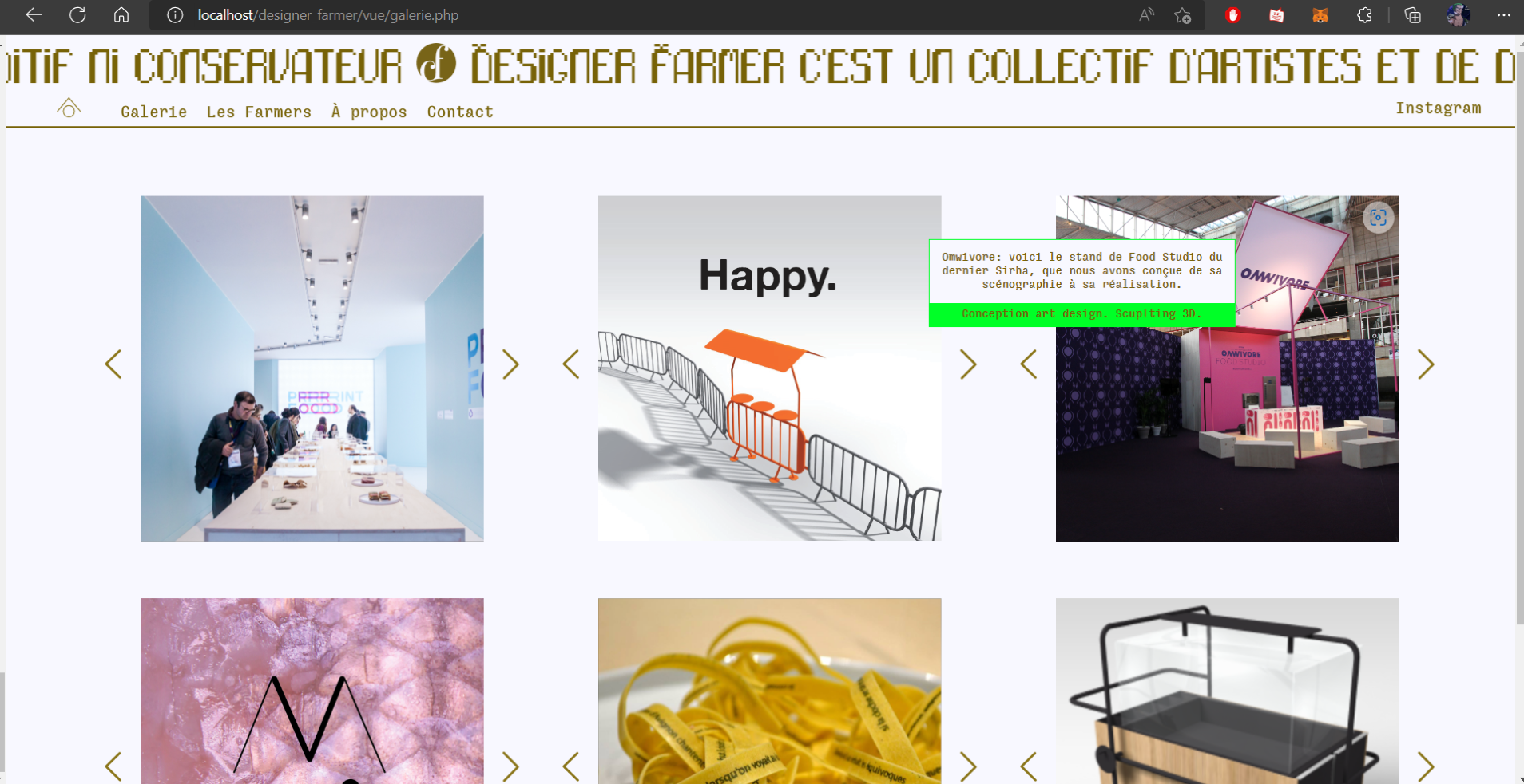 projet designer farmer